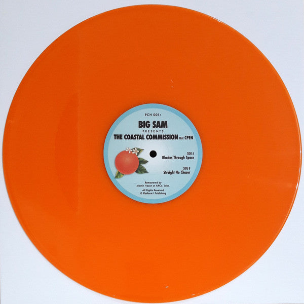 Big Sam (12) - Rhodes Through Space (ORANGE VINYL 12" PACIFIC COAST HOUSE) | NEW - HOUSE *SEALED/COLOR*