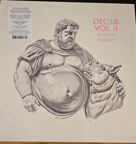 Decius Vol. II (Splendour & Obedience)(TURQUOISE VINYL) | Mint (M) Mint (M) - HOUSE *SEALED/COLOR*