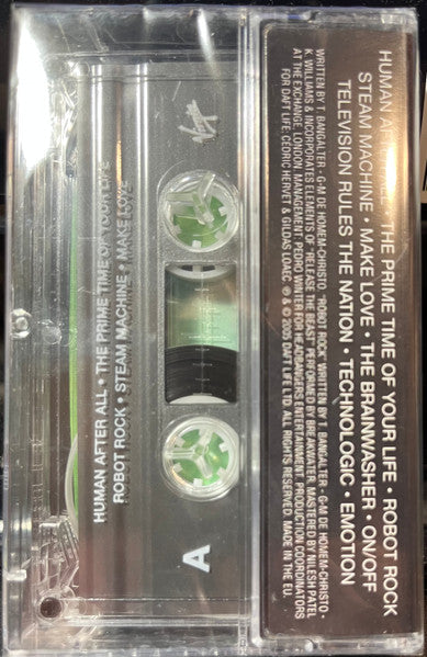 Human After All (UNOFFICIAL CASSETTE) | Mint (M) Mint (M) - HOUSE *SEALED*