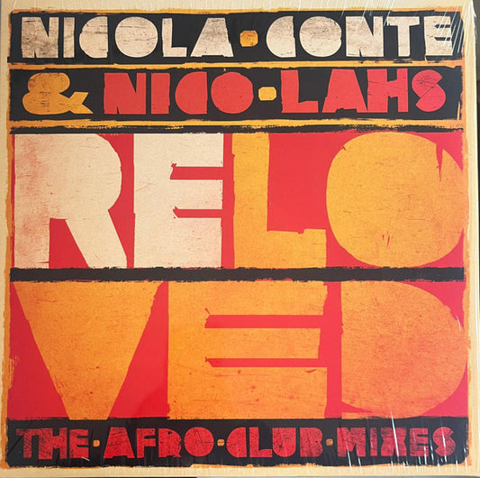 Nicola Conte - Reloved (The Afro Club Mixes)(VINYL 12" Four Flies RLV 04) | NEW - HOUSE *SEALED*