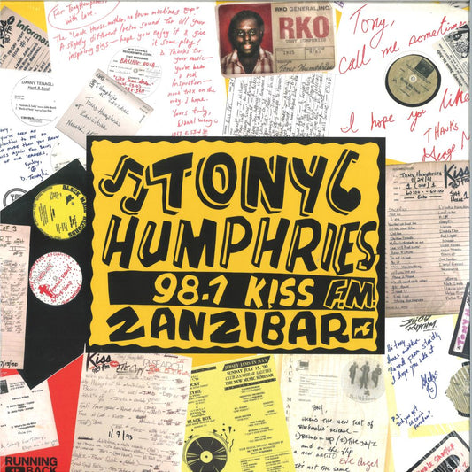 Tony Humphries - Running Back Mastermix: Kiss FM Zanzibar Years Vinyl Part One (VINYL 3x12" Running Back RBTHKISS-LP1) | NEW Mint (M) Mint (M) - HOUSE *SEALED*