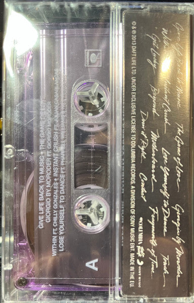 Random Access Memories (UNOFFICIAL CASSETTE) | Mint (M) Mint (M) - HOUSE *SEALED*