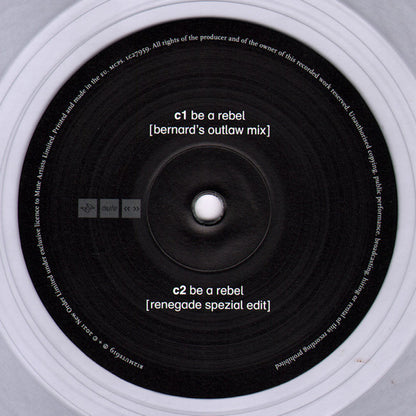 Be A Rebel (Remixes) | Mint (M) Mint (M)