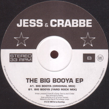 The Big Booya EP | Excellent (EX) Very Good Plus (VG+) - HOUSE / USED *EXCELLENT+*