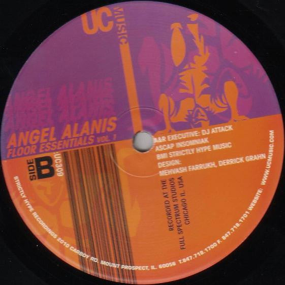 Angel Alanis - Floor Essentials Vol. 1 | Excellent+ (EX+) Generic - HOUSE / USED *EXCELLENT+*