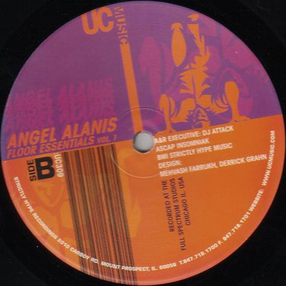 Angel Alanis - Floor Essentials Vol. 1 | Excellent+ (EX+) Generic - HOUSE / USED *EXCELLENT+*