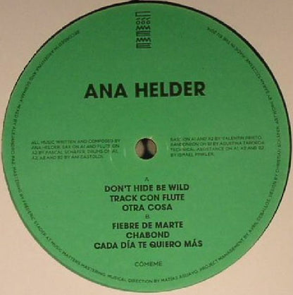 Fiebre De Marte EP (VINYL) | Excellent+ (EX+) Near Mint (NM) - HOUSE / USED *EXCELLENT+*