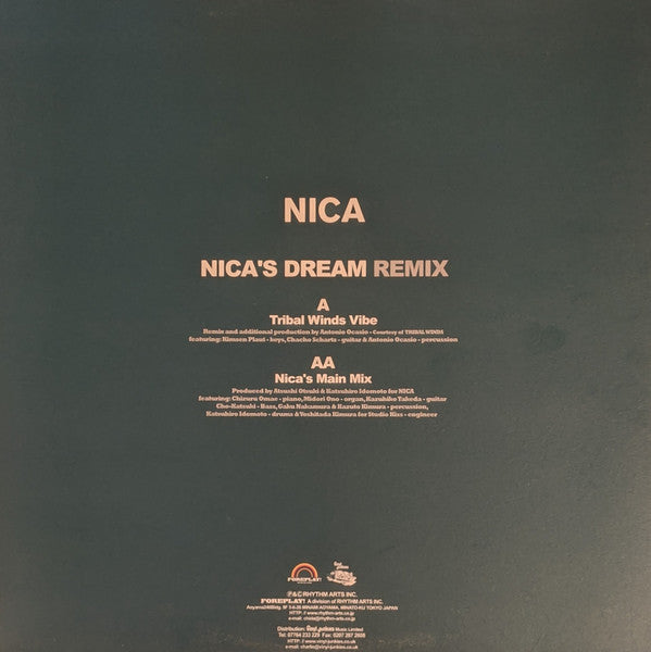 Nica - Nica's Dream (Remix) | Excellent (EX) Near Mint (NM) - HOUSE / USED *EXCELLENT+*