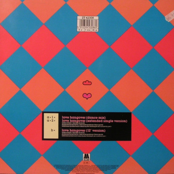 Love Hangover (PWL 88 Remix) (VINYL) | Excellent+ (EX+) Near Mint (NM) - HOUSE / USED *EXCELLENT+*