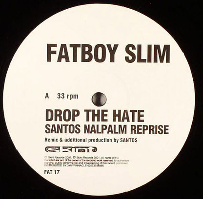 Drop The Hate | Excellent+ (EX+) Very Good Plus (VG+) - HOUSE / USED *EXCELLENT+*