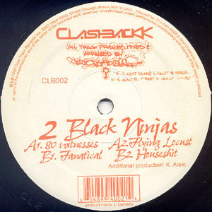 2 Black Ninjas - 80 Witnesses | Excellent+ (EX+) Excellent (EX) - HOUSE / USED *EXCELLENT+*