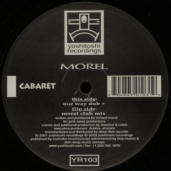 Morel Cabaret 2x12" Excellent (EX) Near Mint (NM or M-)