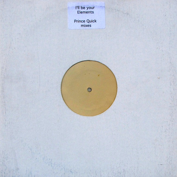 Robert Owens - I'll Be Your Elements | Excellent (EX) Generic - HOUSE / USED *EXCELLENT+*