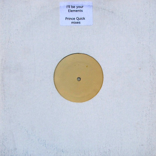 Robert Owens - I'll Be Your Elements | Excellent (EX) Generic - HOUSE / USED *EXCELLENT+*