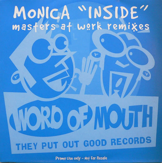 Monica - Inside (Masters At Work Remixes) | Excellent (EX) Very Good (VG) - HOUSE / USED *EXCELLENT+*