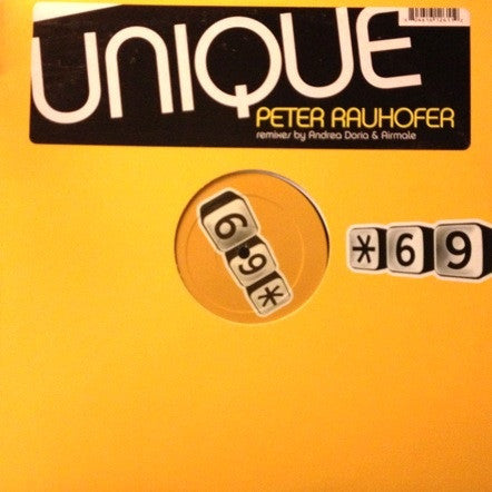 Peter Rauhofer - Unique | Excellent (EX) Excellent (EX) - HOUSE / USED *EXCELLENT+*