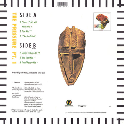 Sounds Of Blackness - The Pressure (Pt. 1) | Excellent (EX) Excellent (EX) - HOUSE / USED *EXCELLENT+*