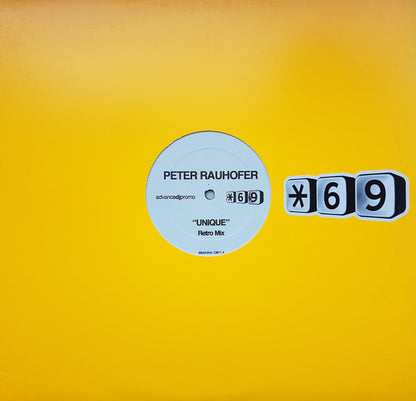 Peter Rauhofer - Unique | Excellent (EX) Very Good Plus (VG+) - HOUSE / USED *EXCELLENT*