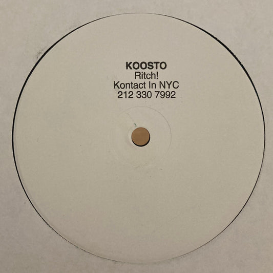 Koosto Ritch! (LAID BACK) 12" Excellent (EX) Generic