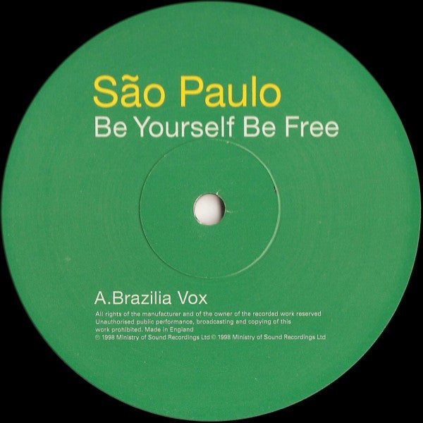 Be Yourself Be Free (VINYL) | Excellent (EX) Excellent (EX) - HOUSE / USED *EXCELLENT*