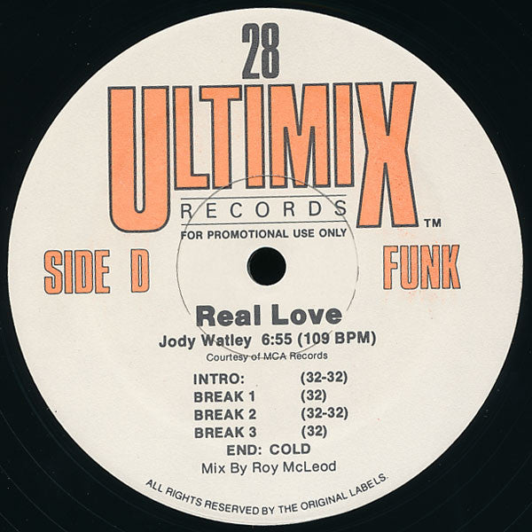 Various Ultimix 28 * RECORD 3 ONLY* 12" Excellent (EX) Excellent (EX)