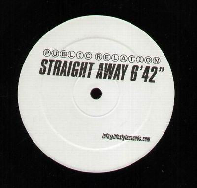 Public Relation (3) - Straight Away *DIRE STRAITS* | Excellent (EX) Generic - HOUSE / USED *EXCELLENT*