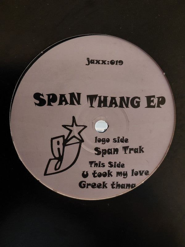 Basement Jaxx - Span Trak / Dirty Talk (Pants & Corset Remix) | Excellent (EX) Generic - HOUSE / USED *EXCELLENT*