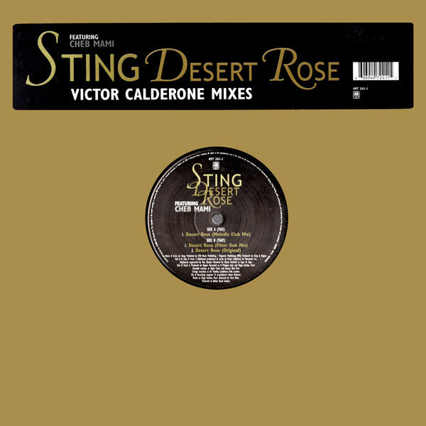 Sting - Desert Rose (Victor Calderone Mixes) | Excellent (EX) Very Good (VG) - HOUSE / USED *EXCELLENT*