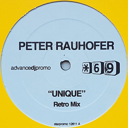 Peter Rauhofer - Unique | Excellent (EX) Very Good Plus (VG+) - HOUSE / USED *EXCELLENT*