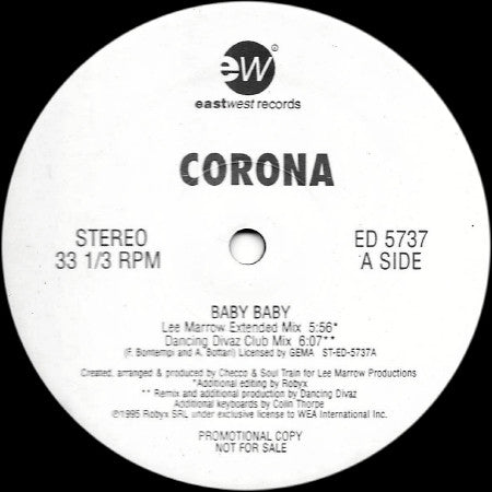 Corona Baby Baby 12" Excellent (EX) Generic