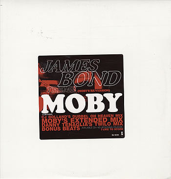 Moby - James Bond Theme (Moby's Re-Version) (VINYL) | Excellent (EX) Excellent (EX) - HOUSE / USED *EXCELLENT*