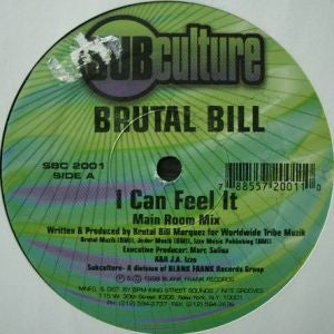 I Can Feel It (12" VINYL) | Excellent (EX) Excellent (EX) - HOUSE / USED *EXCELLENT*