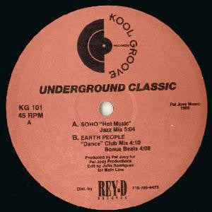 Various - Underground Classic (VINYL LP) | Excellent (EX) Generic - HOUSE / USED *EXCELLENT*