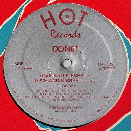Donet - Love And Kisses | Excellent (EX) Excellent (EX) - HOUSE / USED *EXCELLENT*