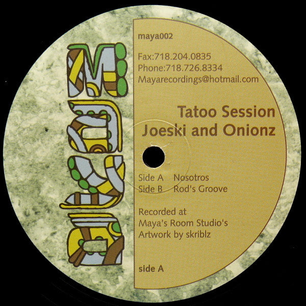Joeski - Tatoo Session | Near Mint (NM) Generic - HOUSE / USED *NEAR MINT-*