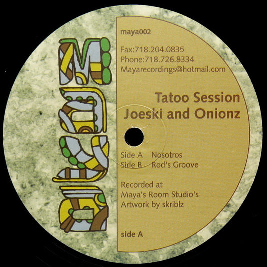 Joeski - Tatoo Session | Near Mint (NM) Generic - HOUSE / USED *NEAR MINT-*