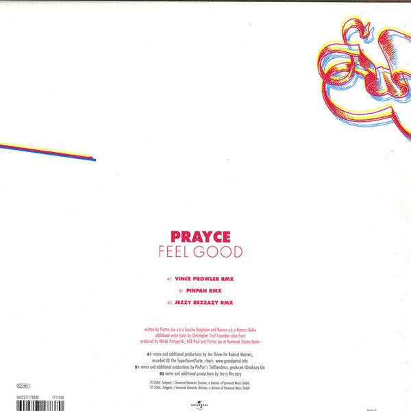 Prayce - Feel Good | Near Mint (NM) Near Mint (NM) - HOUSE / USED *NEAR MINT/COLOR*