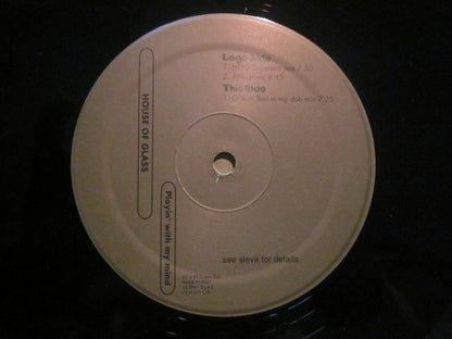House Of Glass - Playin' With My Mind | Near Mint (NM) Very Good Plus (VG+) - HOUSE / USED *NEAR MINT*