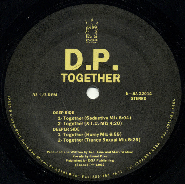 Together (VINYL) | Near Mint (NM) Near Mint (NM) - HOUSE / USED *NEAR MINT*