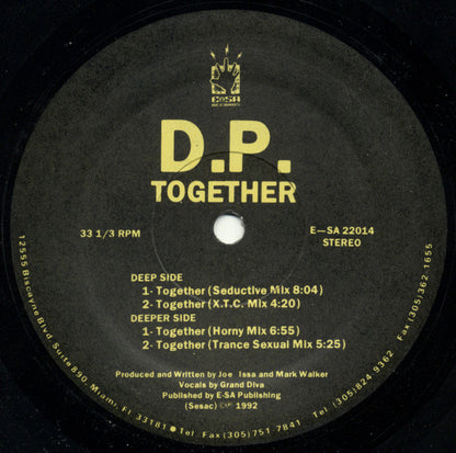 Together (VINYL) | Near Mint (NM) Near Mint (NM) - HOUSE / USED *NEAR MINT*