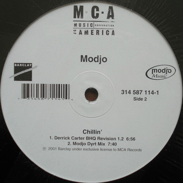Modjo - Chillin' (VINYL) | Near Mint (NM) Near Mint (NM) - HOUSE / USED *NEAR MINT*