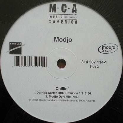 Modjo - Chillin' (VINYL) | Near Mint (NM) Near Mint (NM) - HOUSE / USED *NEAR MINT*