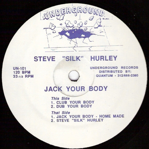 Jack Your Body (12") | Near Mint (NM) Generic - HOUSE / USED *NEAR MINT*