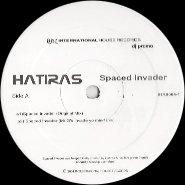 Hatiras - Spaced Invader (VINYL 2LP) | Near Mint (NM or M-) Generic - HOUSE / USED *NEAR MINT*