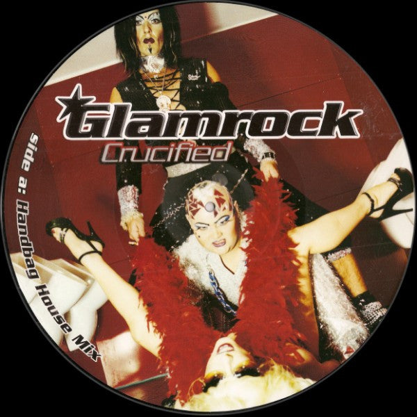 Glamrock - Crucified *PICTURE VINYL* | Near Mint (NM) Generic - HOUSE / USED *NEAR MINT*