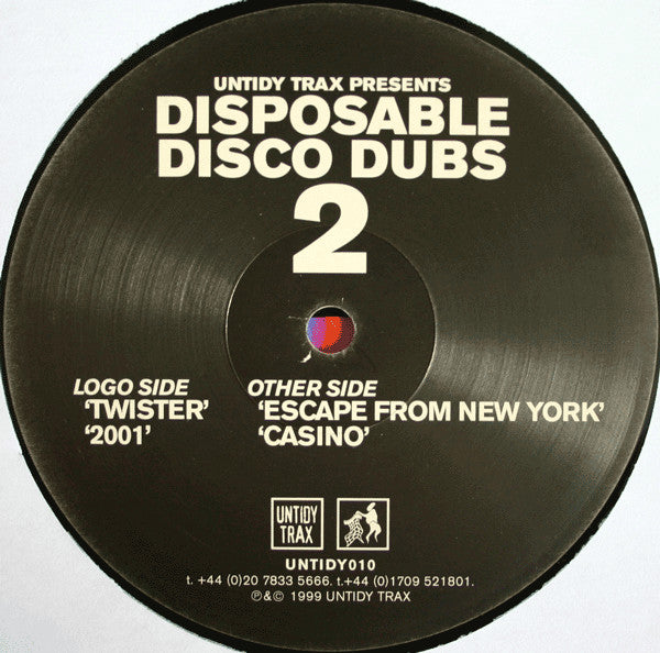 Paul Janes - Disposable Disco Dubs 2 | Near Mint (NM) Excellent (EX) - HOUSE / USED *NEAR MINT*