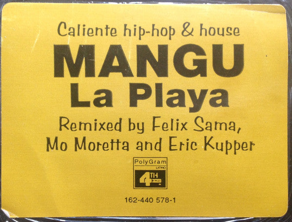 Mangu - La Playa (VINYL) | Near Mint (NM) Generic - HOUSE / USED *NEAR MINT*