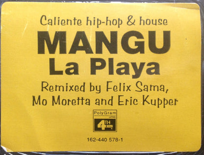 Mangu - La Playa (VINYL) | Near Mint (NM) Generic - HOUSE / USED *NEAR MINT*
