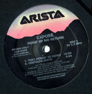 Point Of No Return / Come Go With Me (VINYL) | Near Mint (NM) Very Good Plus (VG+) - HOUSE / USED *NEAR MINT*