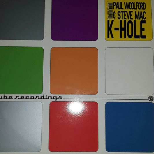 Paul Woolford & Steve Mac - K-Hole | Near Mint (NM) Excellent (EX) - HOUSE / USED *NEAR MINT*